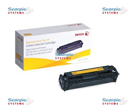 XRC Yellow Toner Cartridge equiv HP CB542A